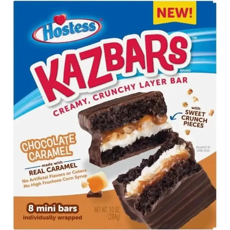 Hostess Kazbars Chocolate Carame