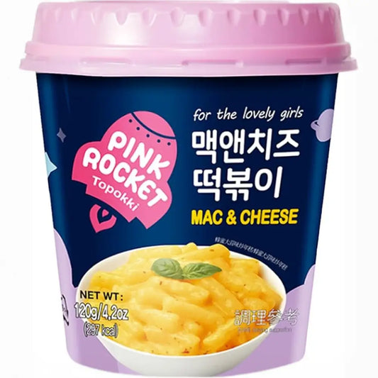 Pink Rocket Topokki Mac&Cheese