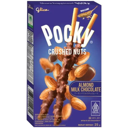 Pocky Crushed Nuts Almond Milk Chocolate