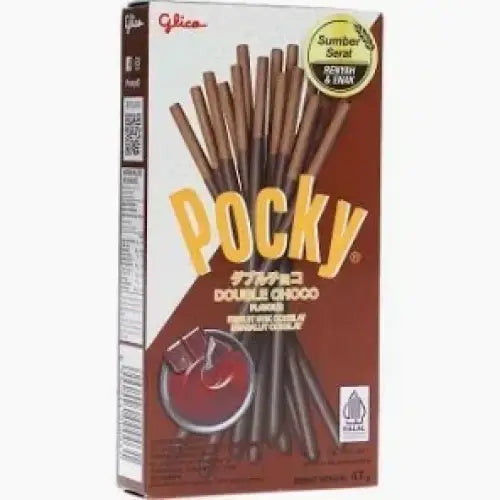 Pocky Double Choco 47g - Süßware