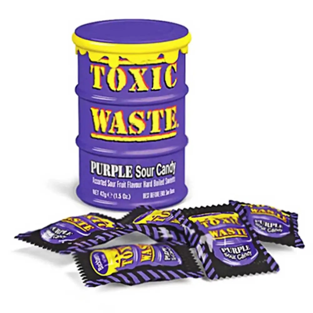 Toxic Waste Purple Sour Candy 42g - Nuclear Fusion