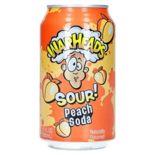 Warheads Sour Peach Soda 330ml