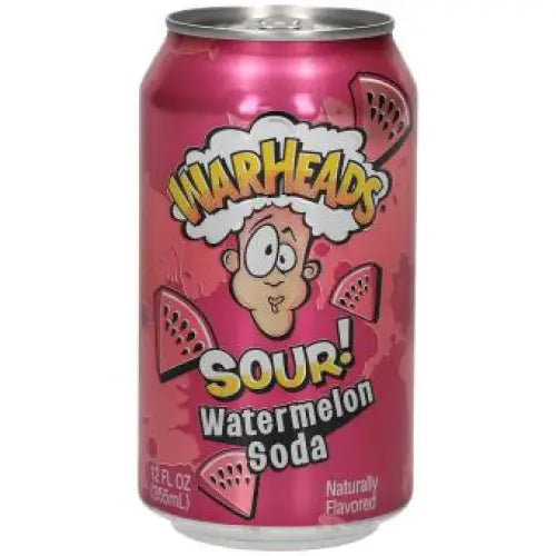 Warheads Sour Watermelon Soda 330Ml